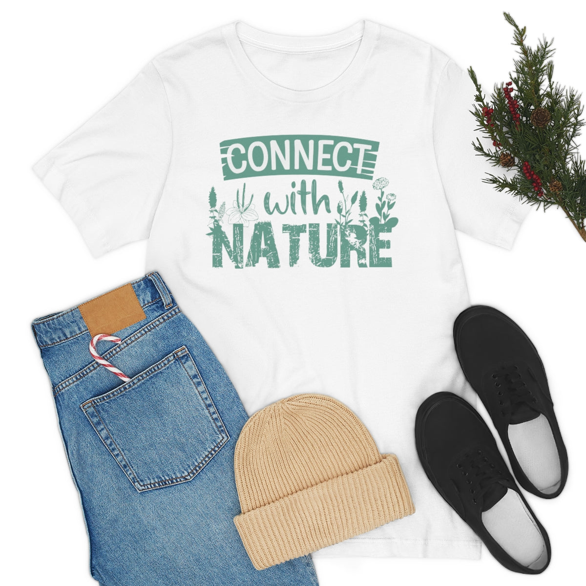 Connect With Nature - Unisex T-Shirt