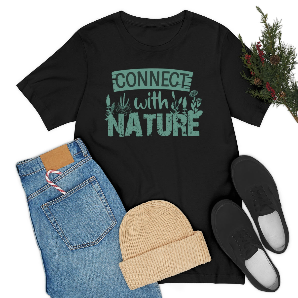 Connect With Nature - Unisex T-Shirt