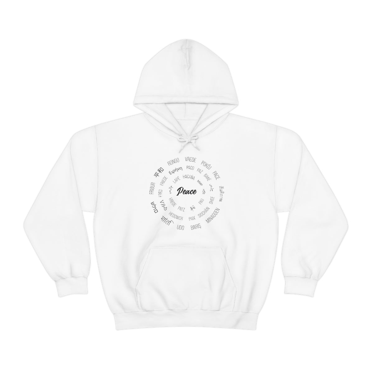 Peace - Unisex Heavy Blend™ Hooded Sweatshirt