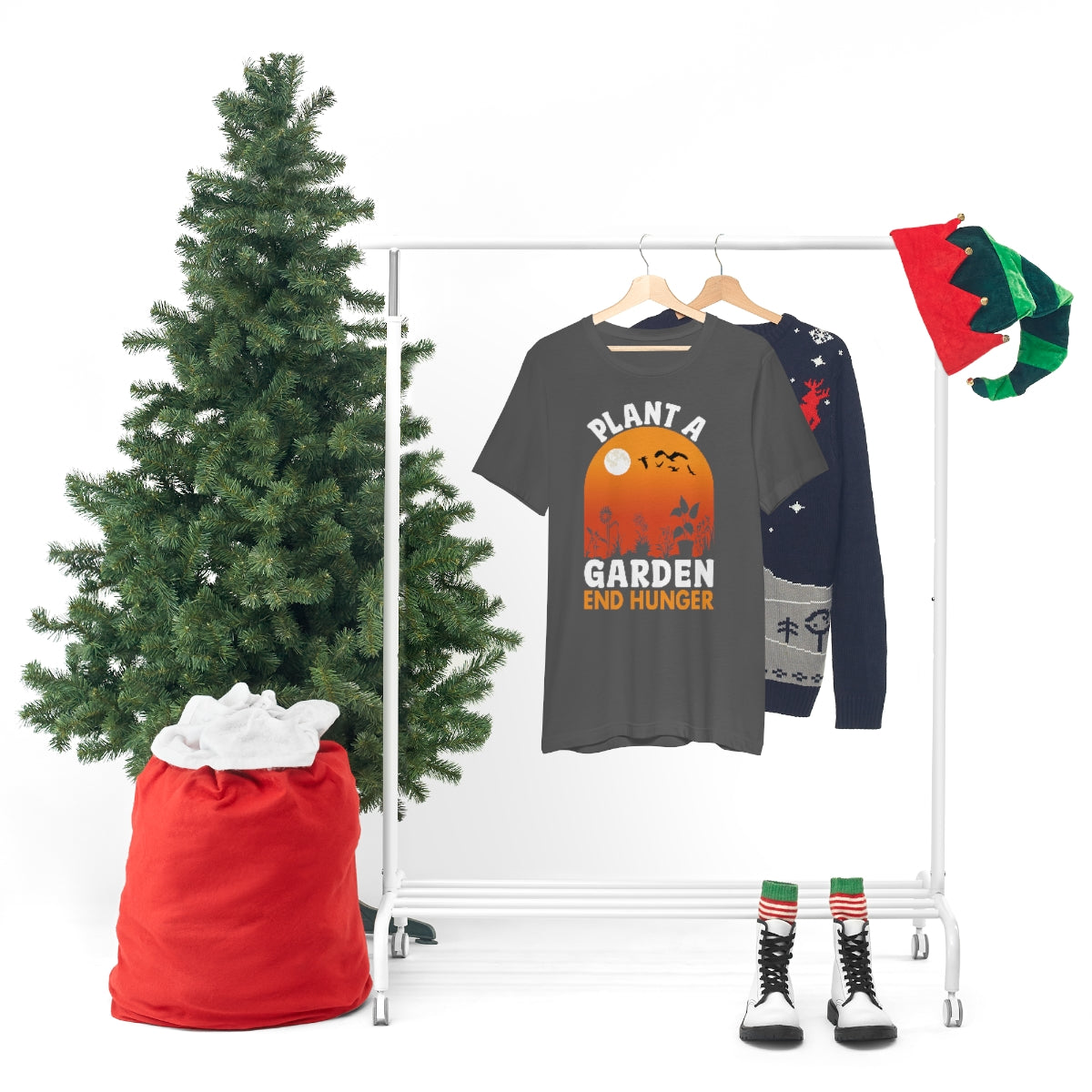 Plant a Garden End Hunger - Unisex T-Shirt