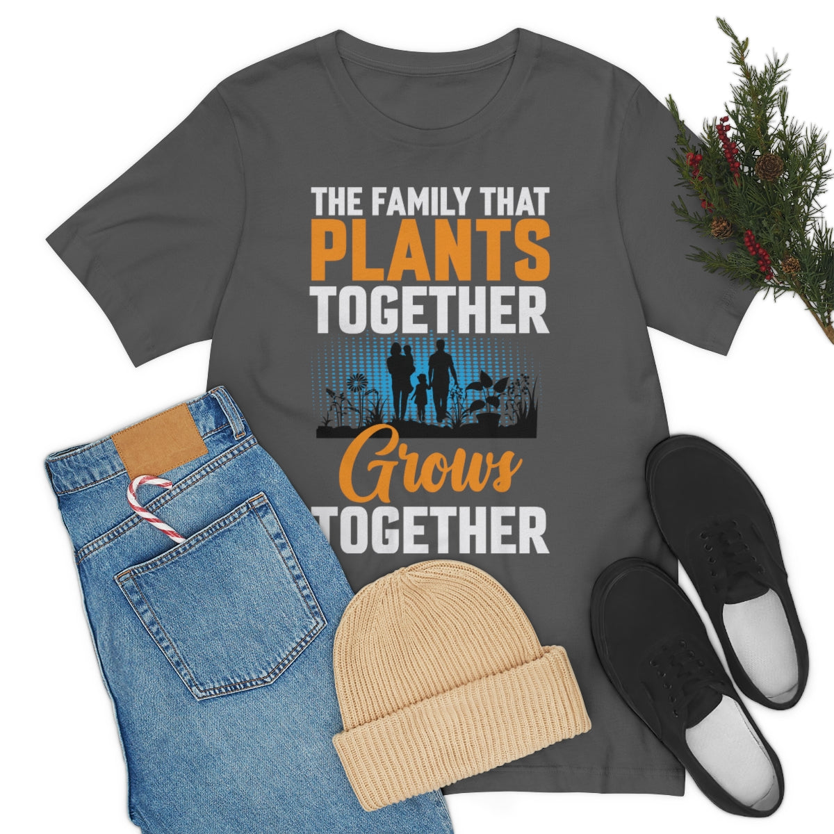 The Family That Plants Together - Unisex T-Shirt
