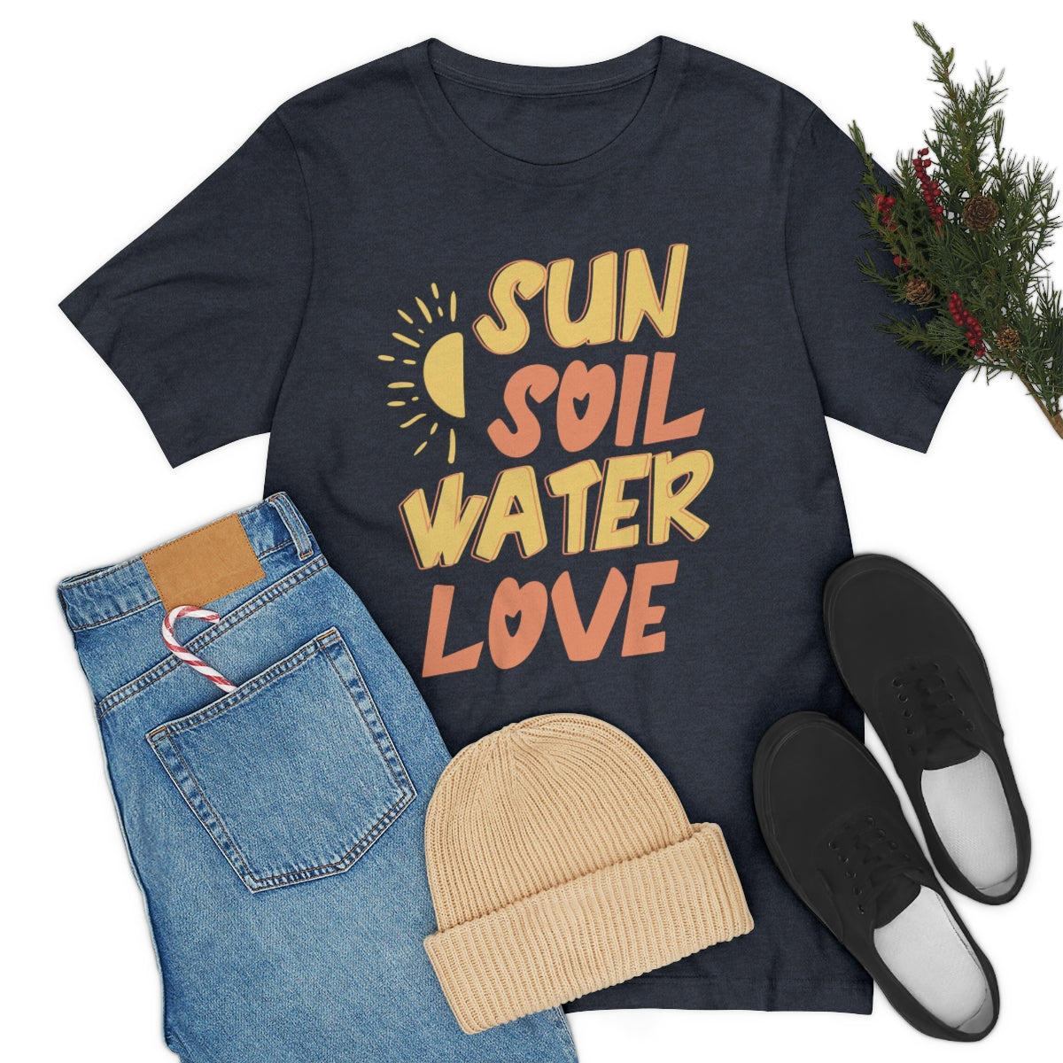 Sun Soil Water Love - Unisex T-Shirt