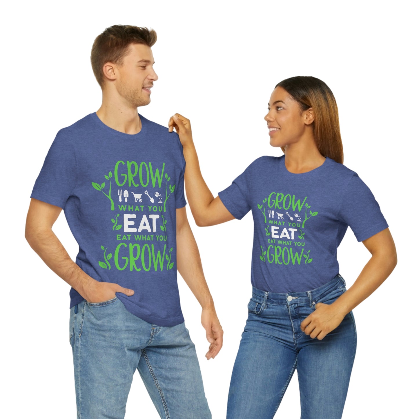 Grow Eat Grow - Unisex Jersey Short Sleeve Tee
