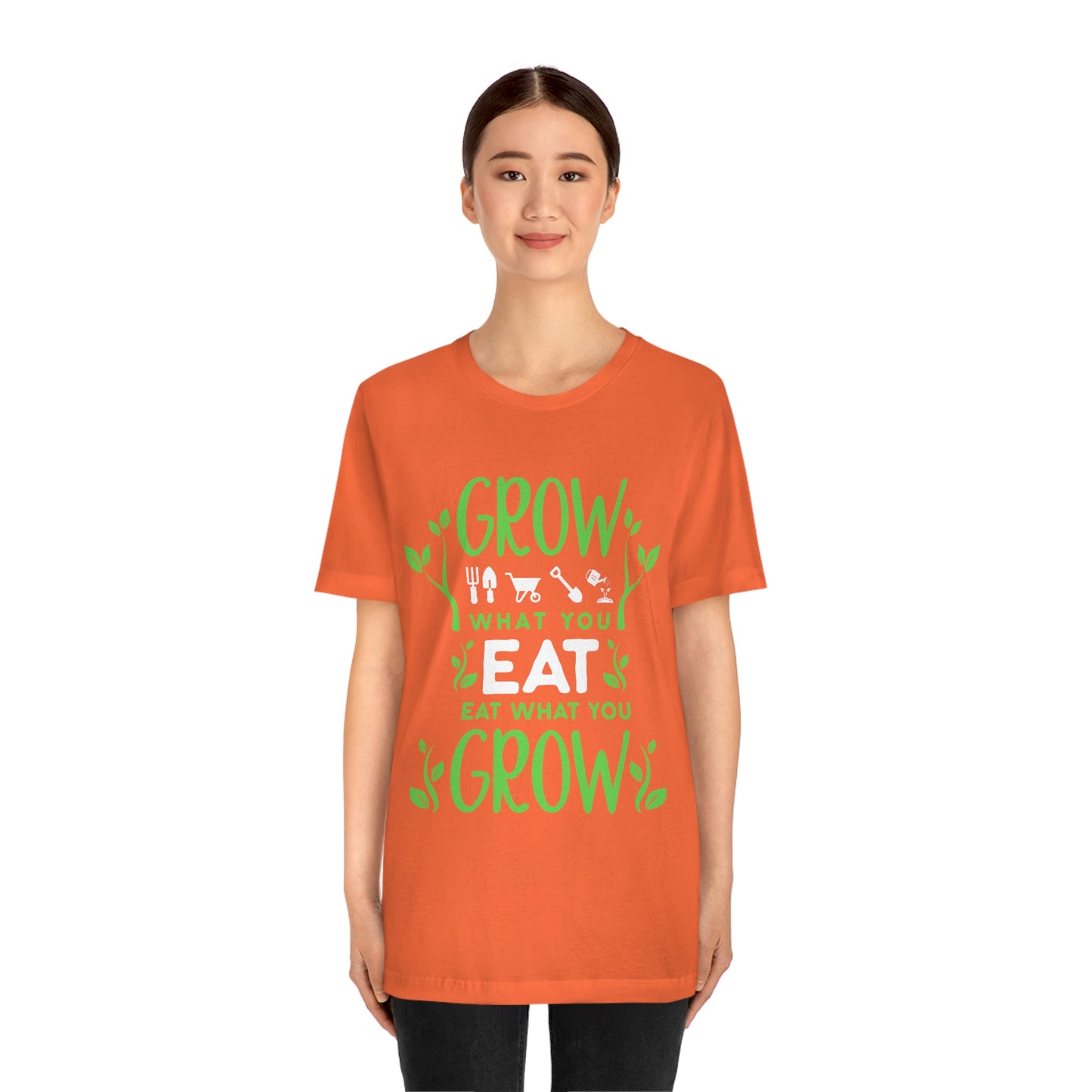 Grow Eat Grow - Unisex Jersey Short Sleeve Tee