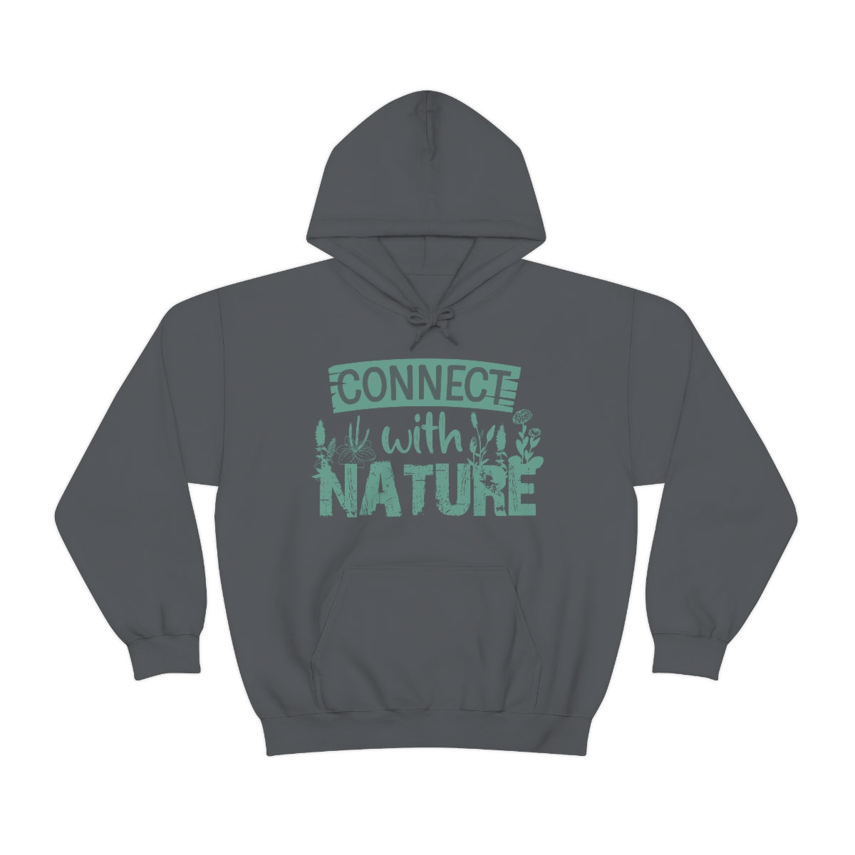 Connect With Nature - Unisex Heavy Blend™ Hooded Sweatshirt