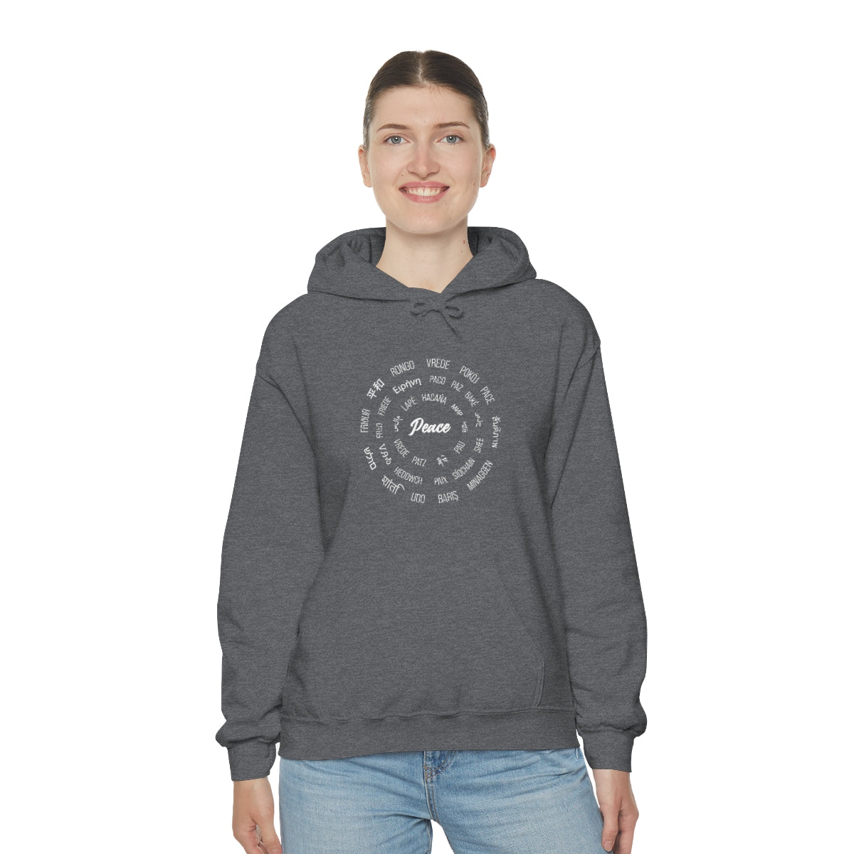 Peace - Unisex Heavy Blend™ Hooded Sweatshirt