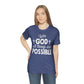 With God All Things are Possible - Unisex Jersey Short Sleeve Tee