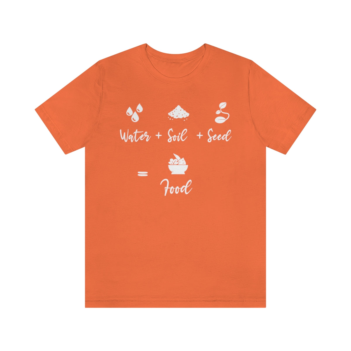 Water Soil Seed Food - Unisex T-Shirt