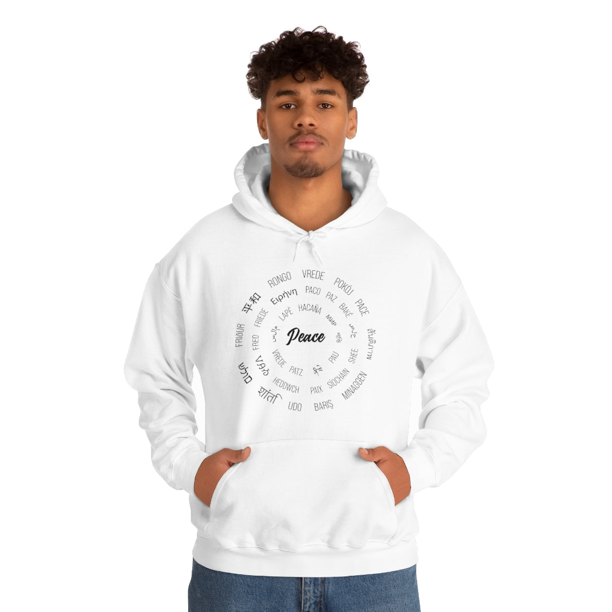 Peace - Unisex Heavy Blend™ Hooded Sweatshirt