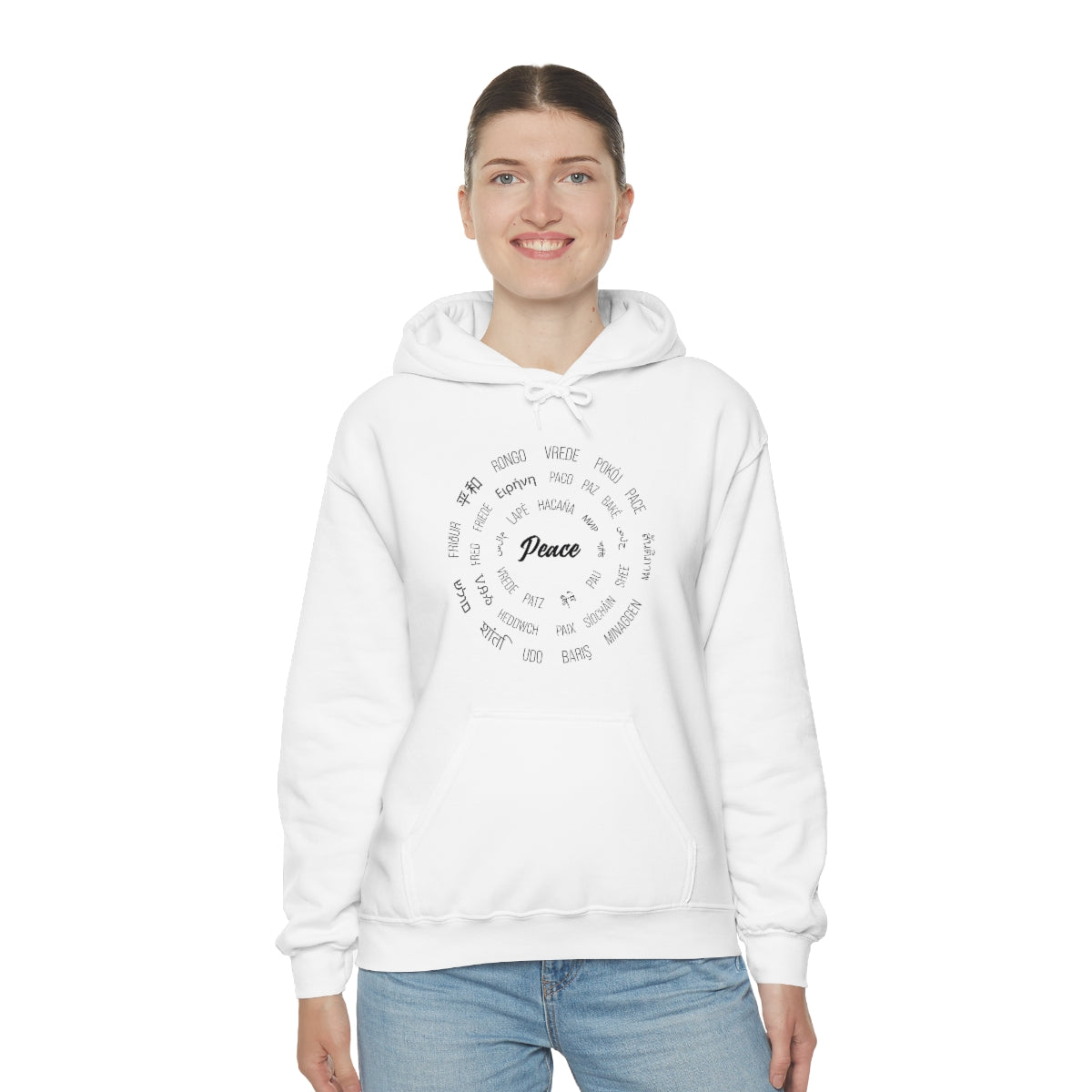 Peace - Unisex Heavy Blend™ Hooded Sweatshirt