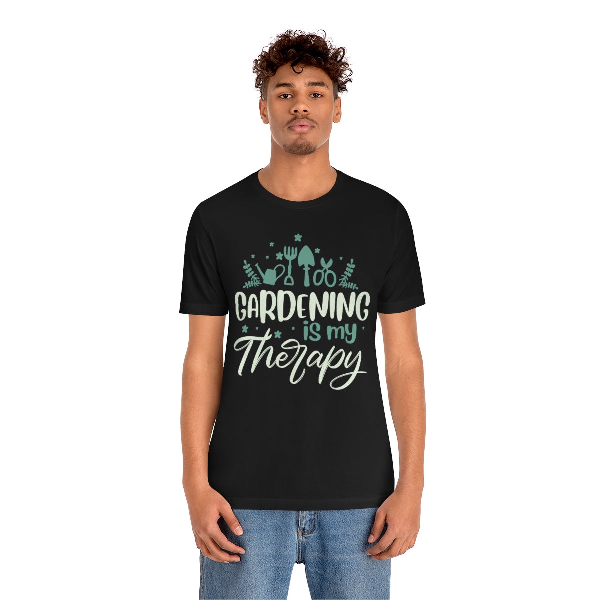 Gardening is My Therapy (Tools) - Unisex T-Shirt
