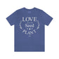 Love is a Seed Plant It - Unisex Jersey Short Sleeve Tee