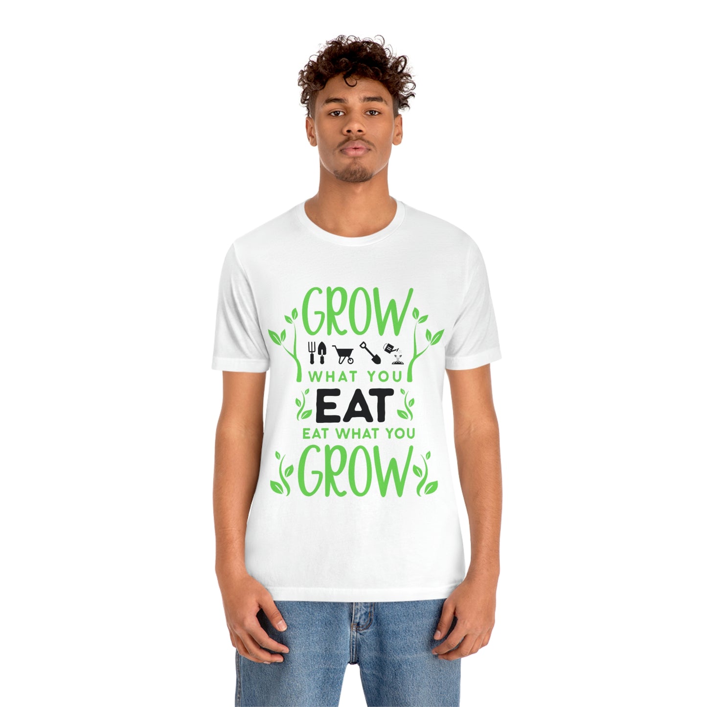 Grow Eat Grow - Unisex Jersey Short Sleeve Tee