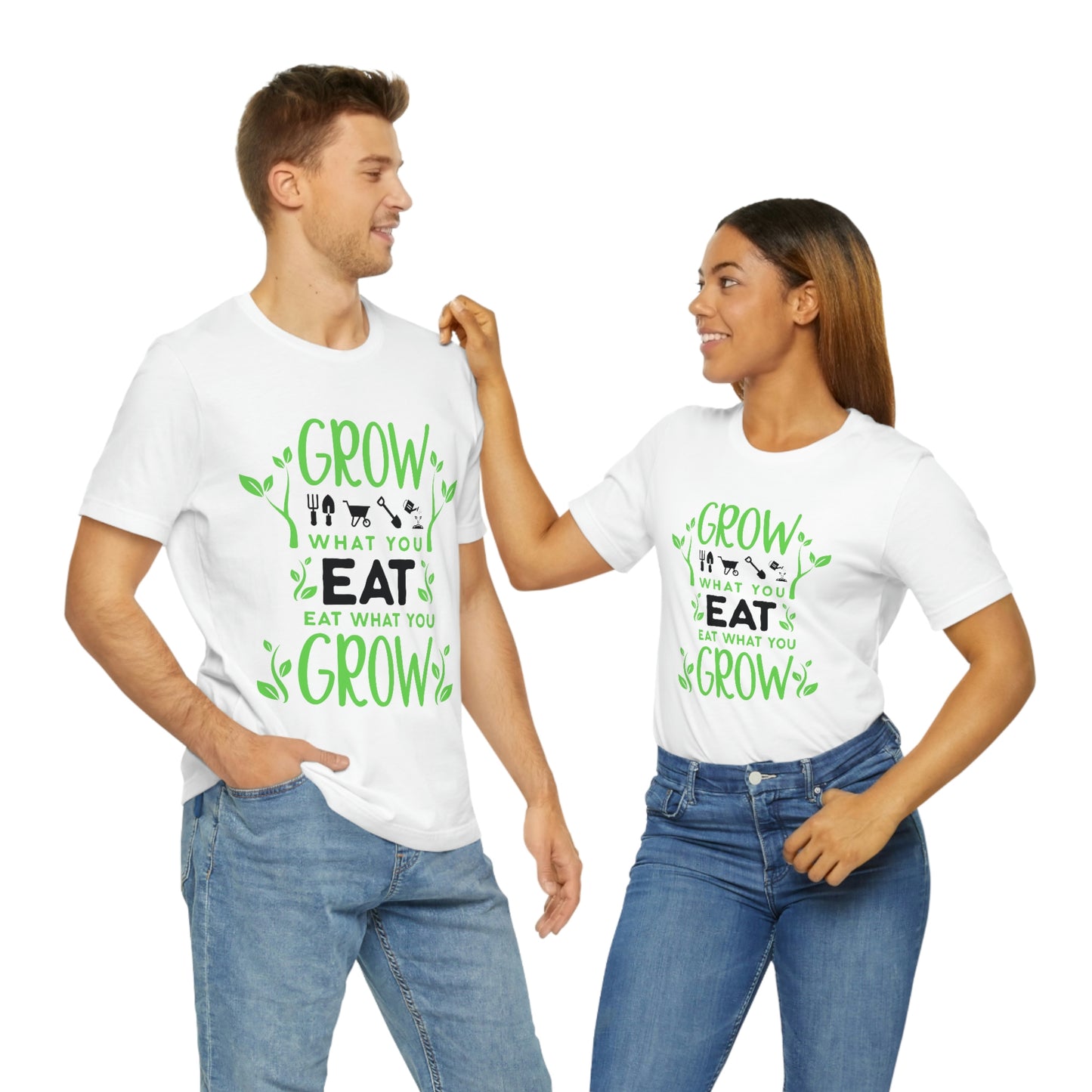 Grow Eat Grow - Unisex Jersey Short Sleeve Tee