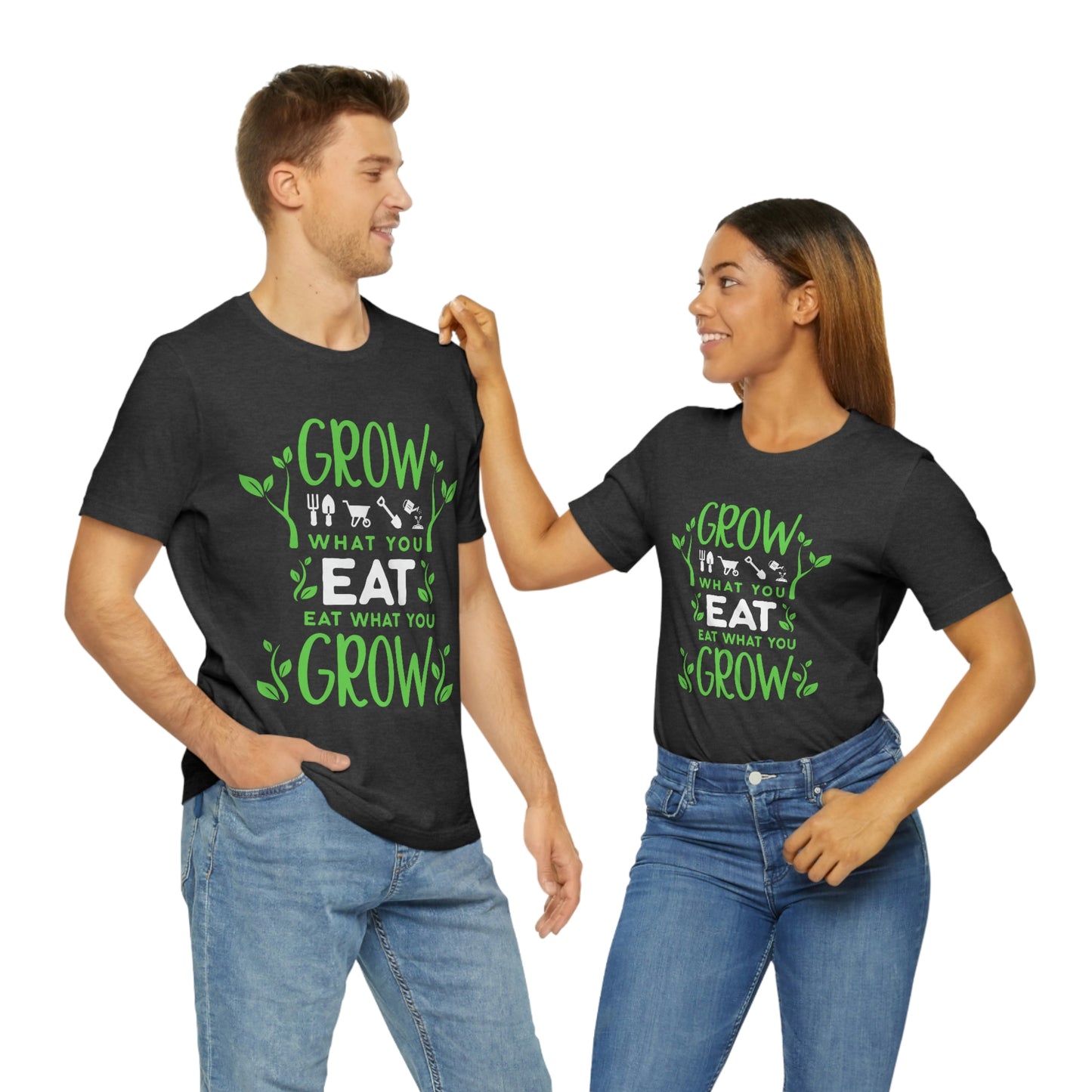 Grow Eat Grow - Unisex Jersey Short Sleeve Tee