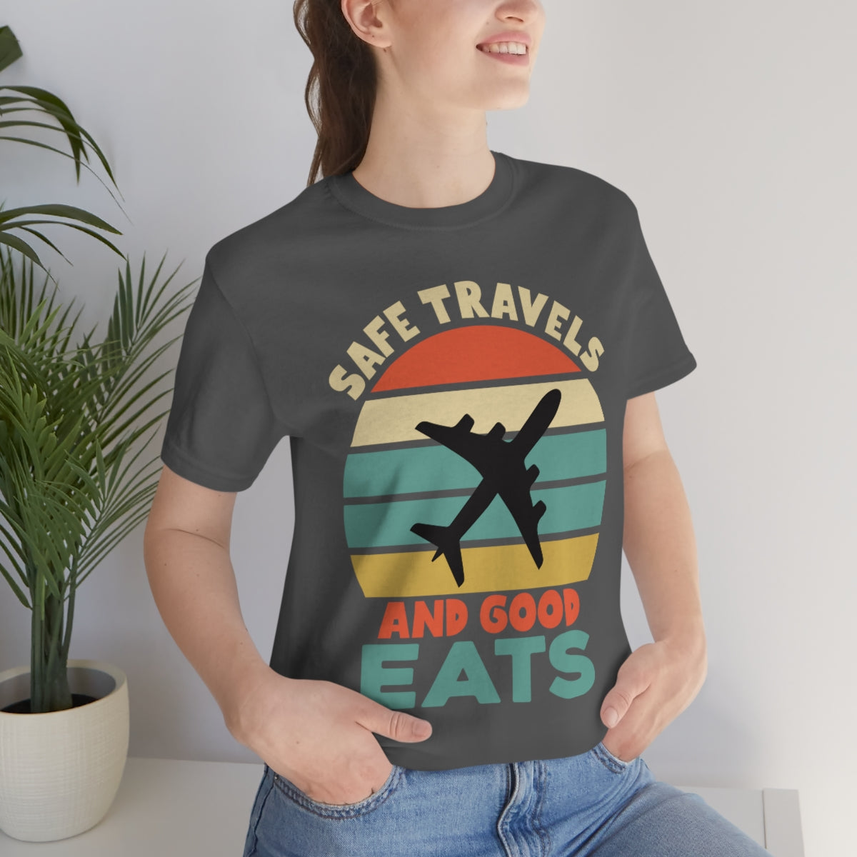 Safe Travels and Good Eats - Unisex T-Shirt