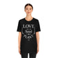 Love is a Seed Plant It - Unisex Jersey Short Sleeve Tee