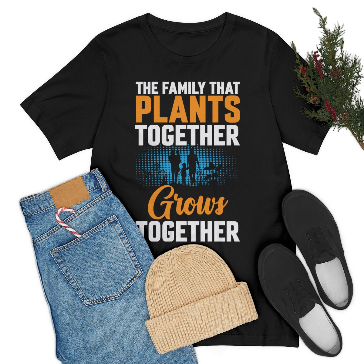 The Family That Plants Together - Unisex T-Shirt