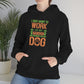 I Just Want To Work In My Garden and Hang Out With My Dog- Unisex Heavy Blend™ Hooded Sweatshirt