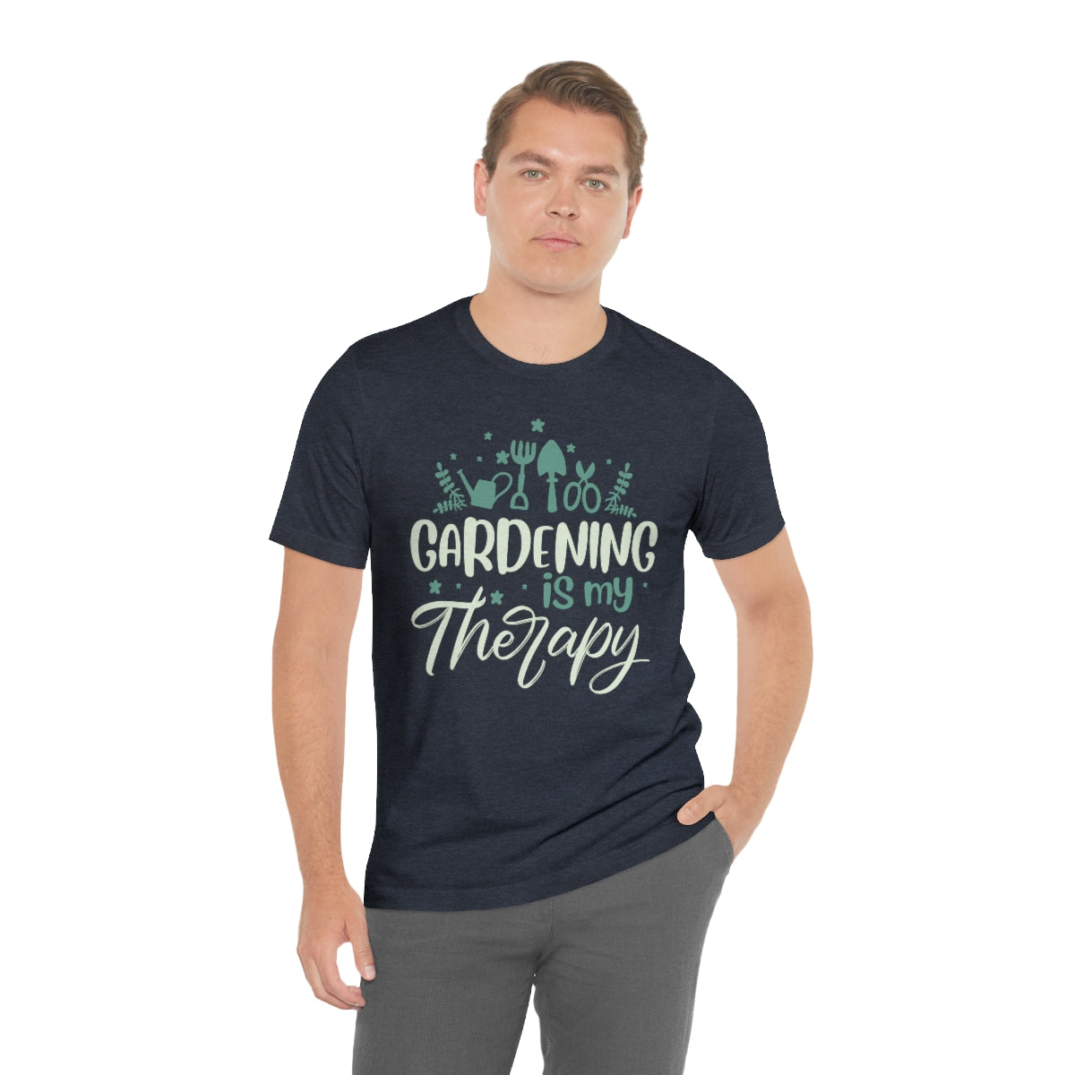 Gardening is My Therapy (Tools) - Unisex T-Shirt
