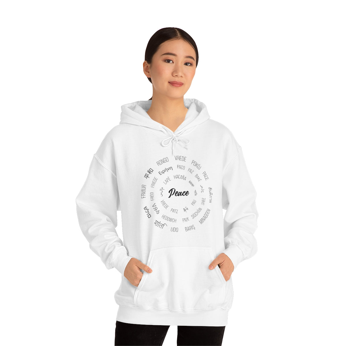 Peace - Unisex Heavy Blend™ Hooded Sweatshirt