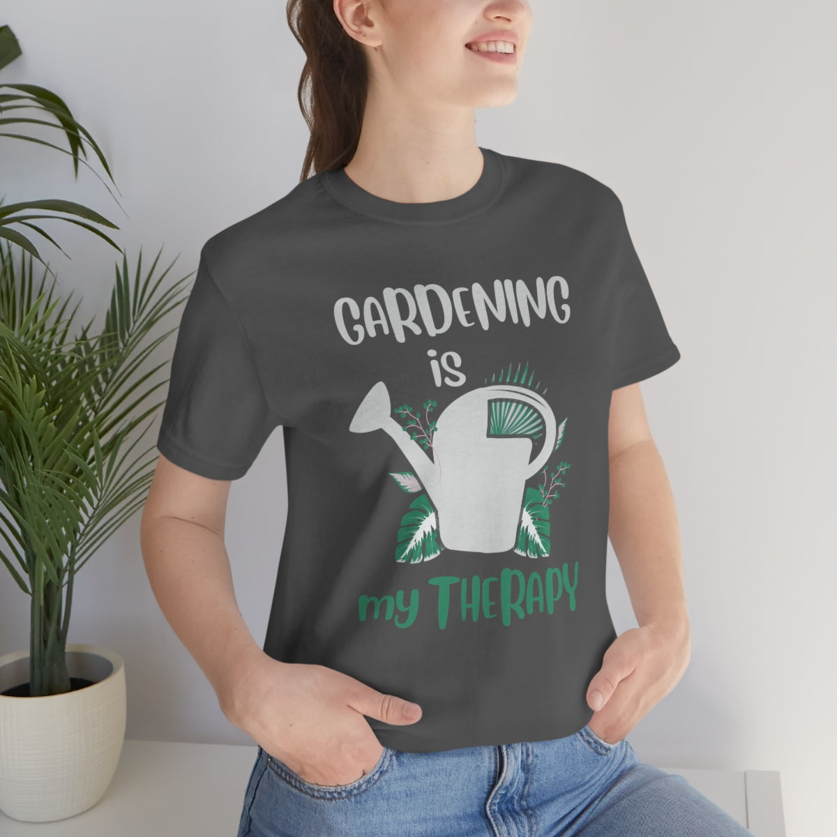 Gardening is My Therapy (Water) - Unisex T-Shirt