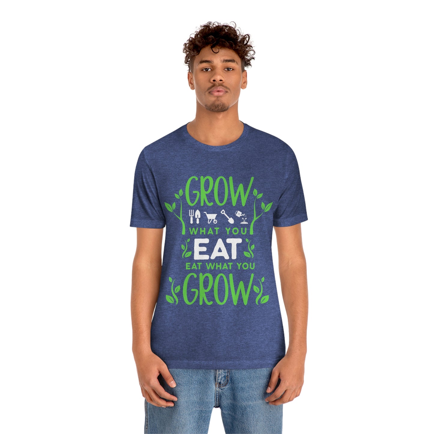 Grow Eat Grow - Unisex Jersey Short Sleeve Tee