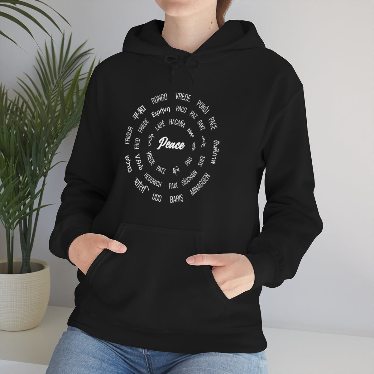 Peace - Unisex Heavy Blend™ Hooded Sweatshirt