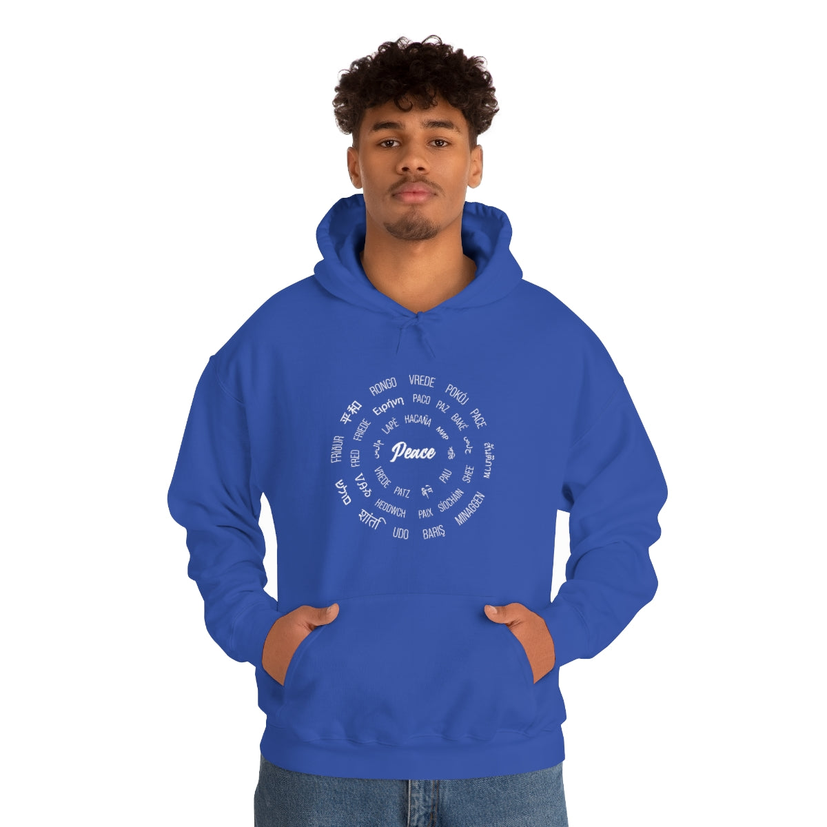 Peace - Unisex Heavy Blend™ Hooded Sweatshirt