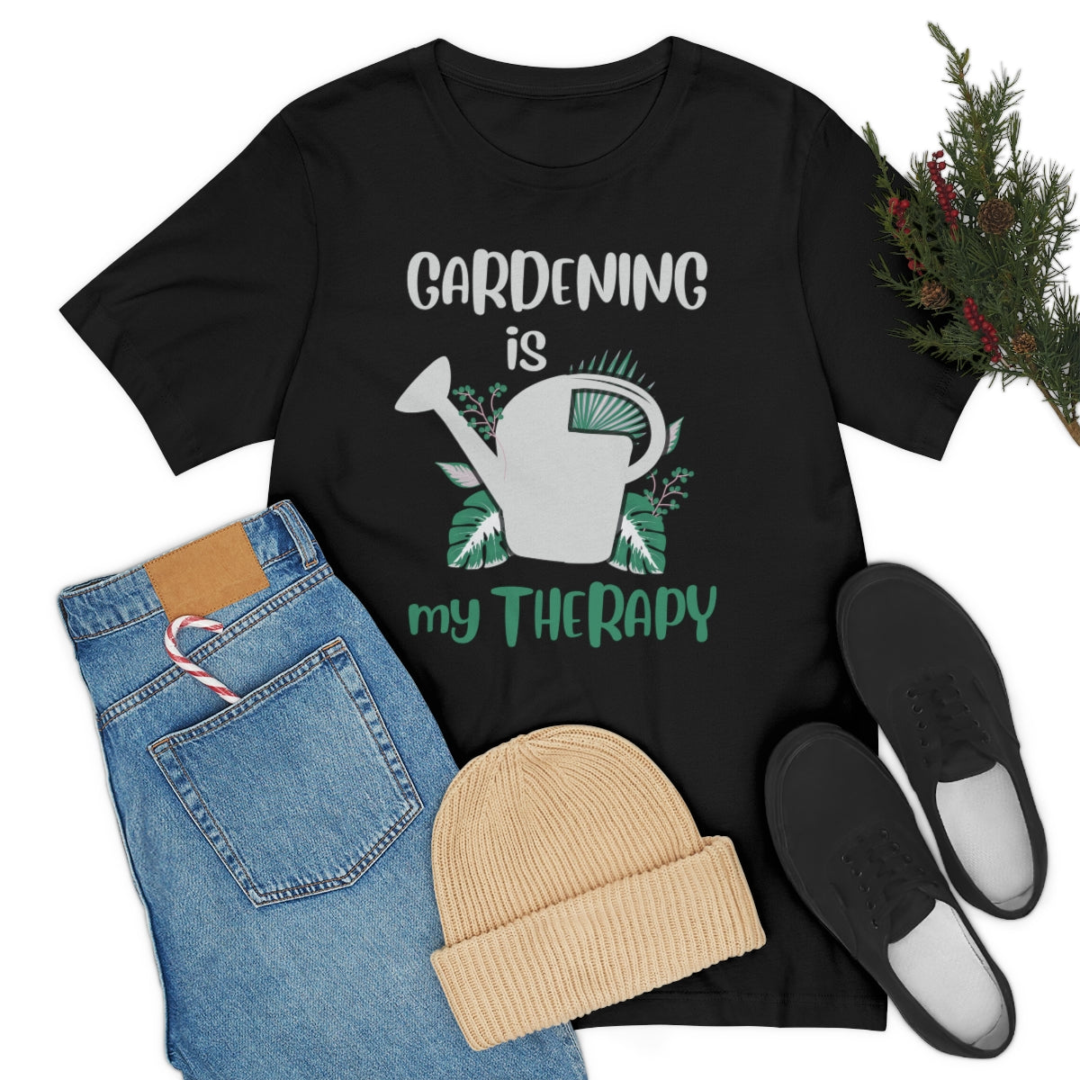 Gardening is My Therapy (Water) - Unisex T-Shirt
