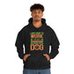 I Just Want To Work In My Garden and Hang Out With My Dog- Unisex Heavy Blend™ Hooded Sweatshirt
