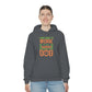 I Just Want To Work In My Garden and Hang Out With My Dog- Unisex Heavy Blend™ Hooded Sweatshirt