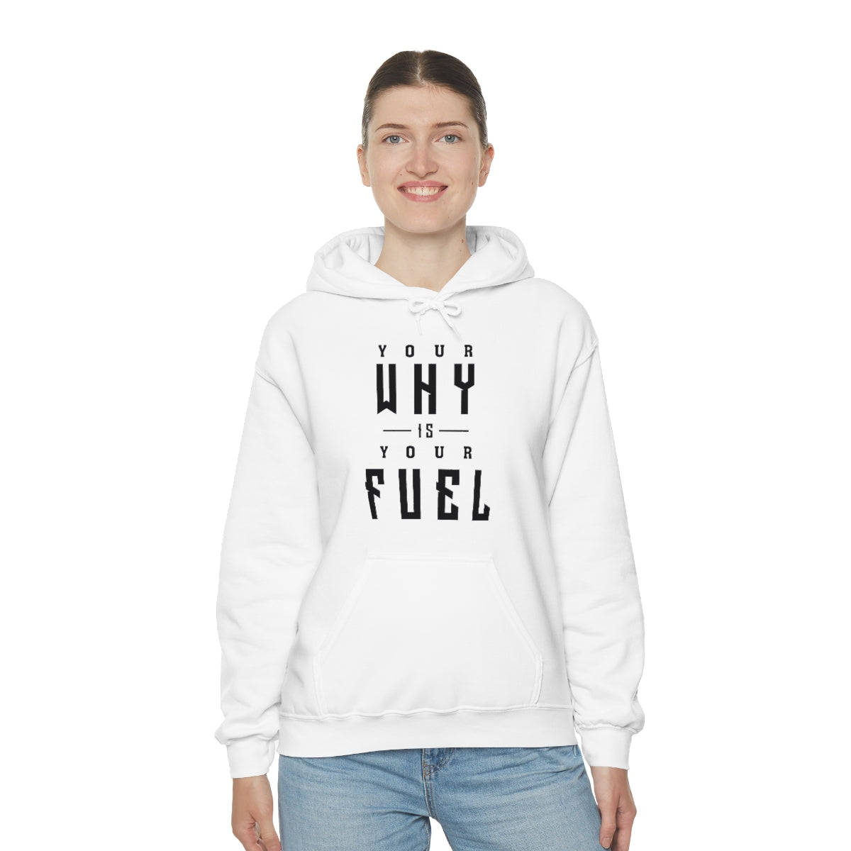 Your Why is Your Fuel - Unisex Heavy Blend™ Hooded Sweatshirt