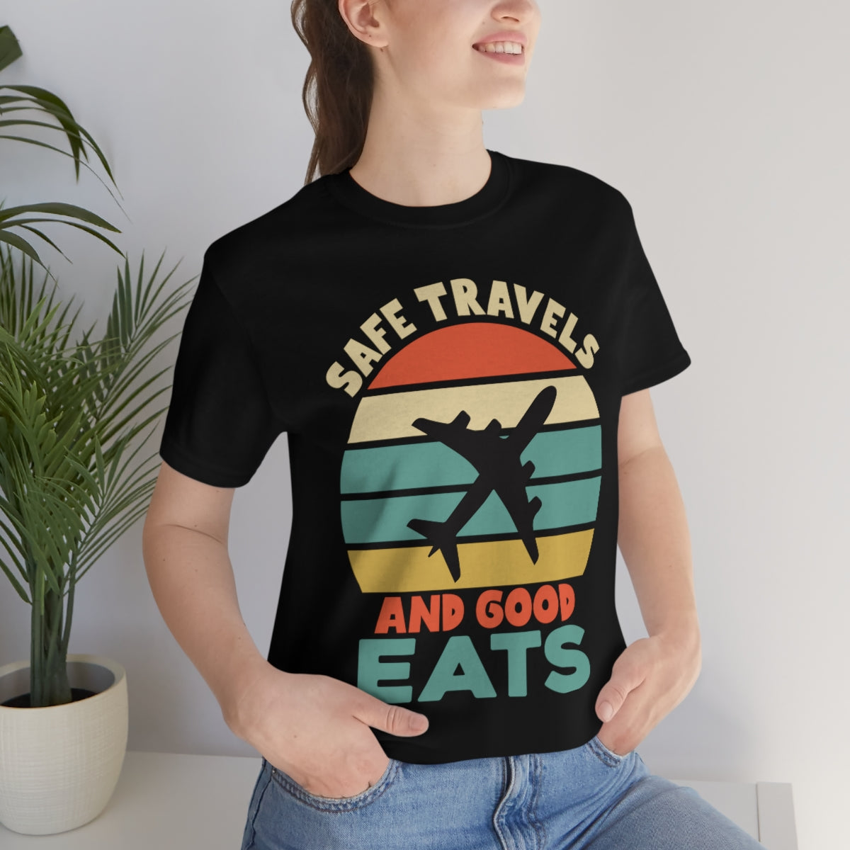 Safe Travels and Good Eats - Unisex T-Shirt