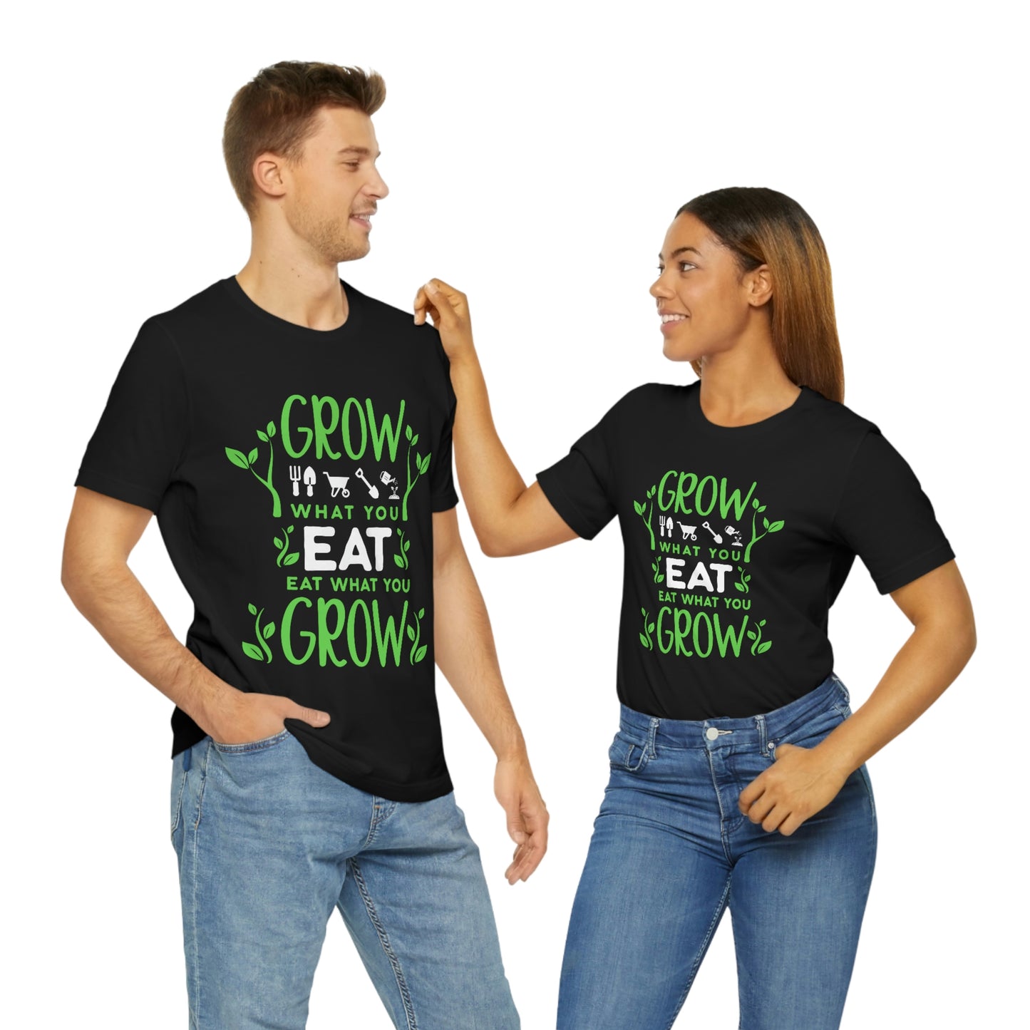 Grow Eat Grow - Unisex Jersey Short Sleeve Tee