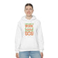 I Just Want To Work In My Garden and Hang Out With My Dog- Unisex Heavy Blend™ Hooded Sweatshirt