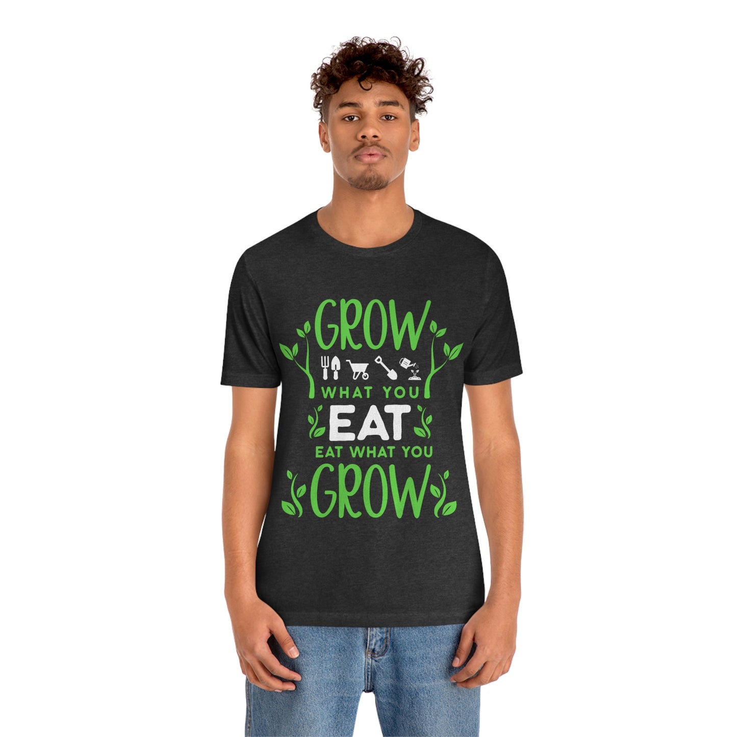 Grow Eat Grow - Unisex Jersey Short Sleeve Tee