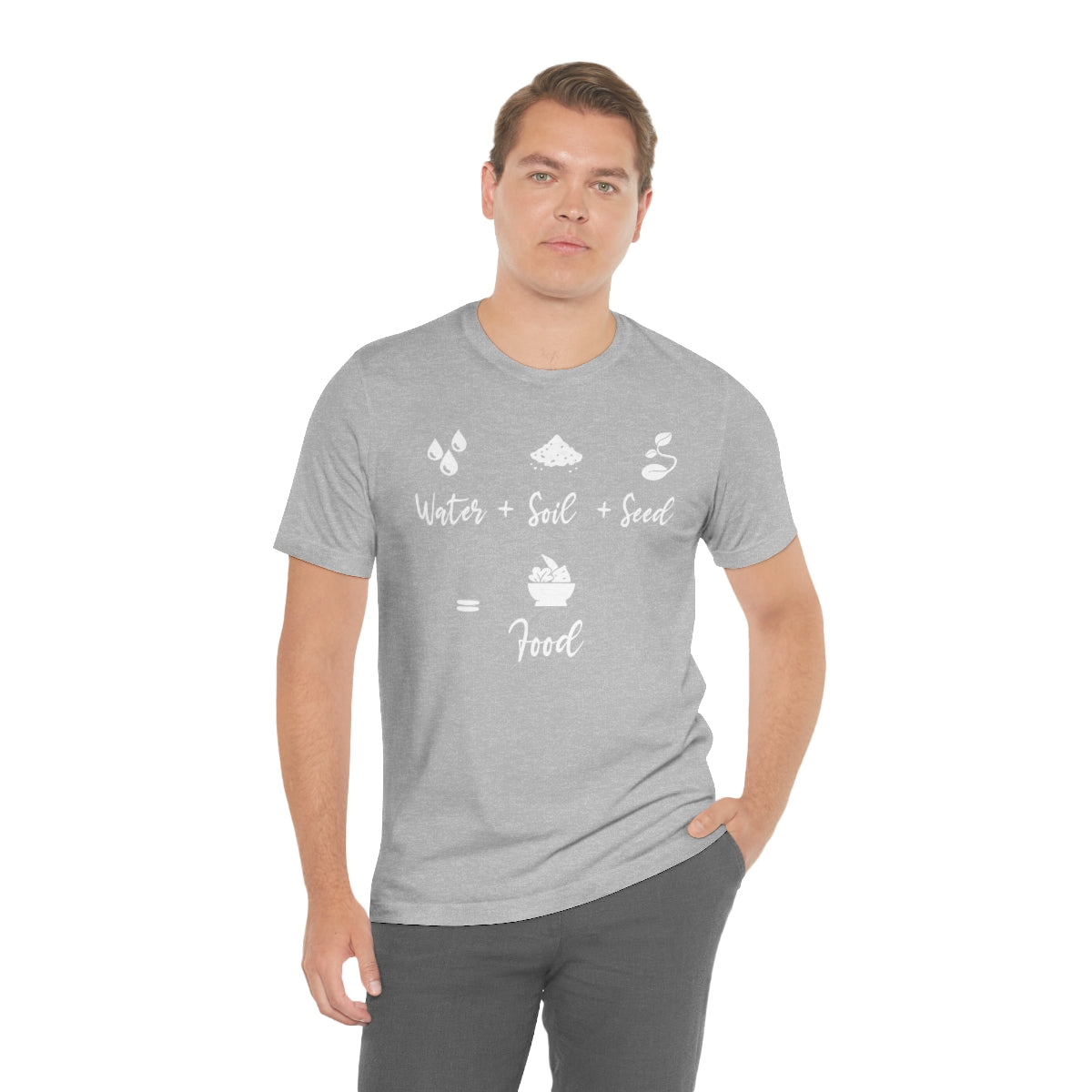 Water Soil Seed Food - Unisex T-Shirt