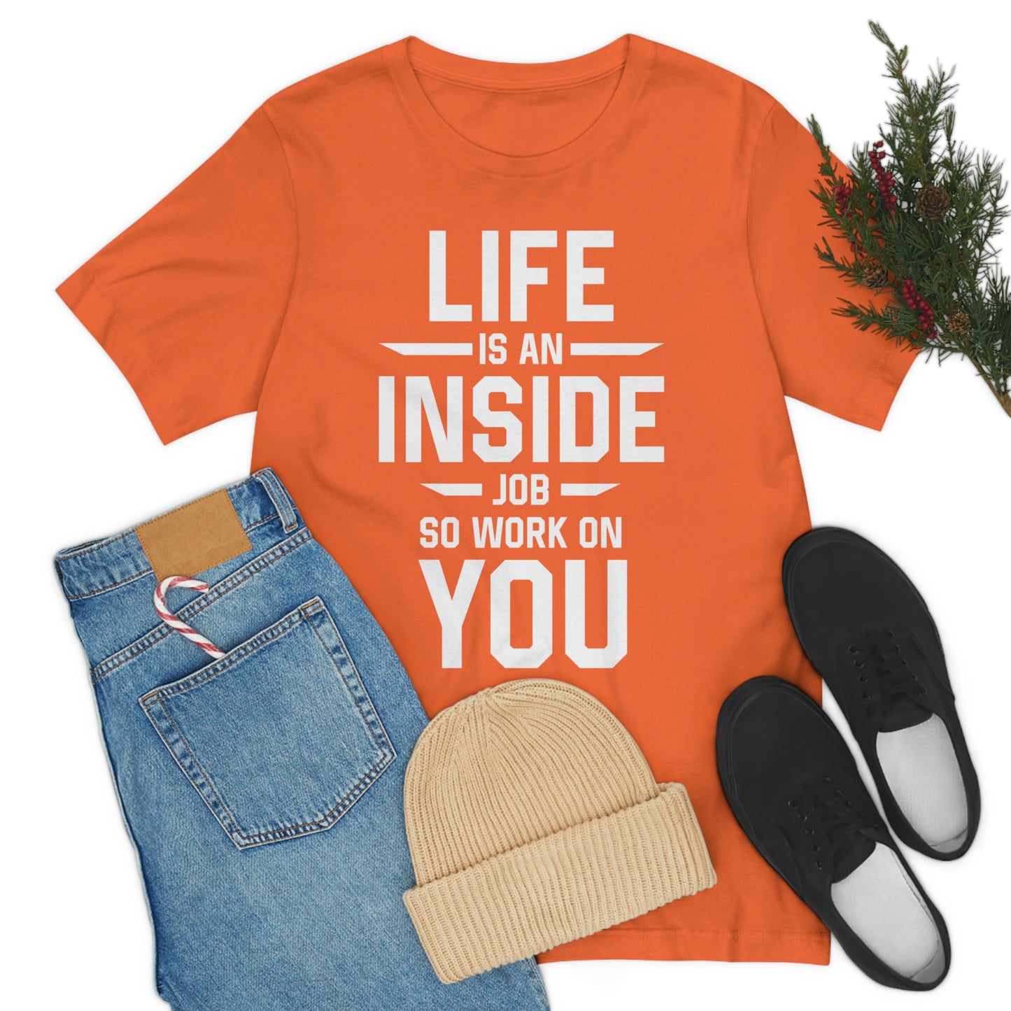 Life is an Inside Job - Unisex Jersey Short Sleeve Tee