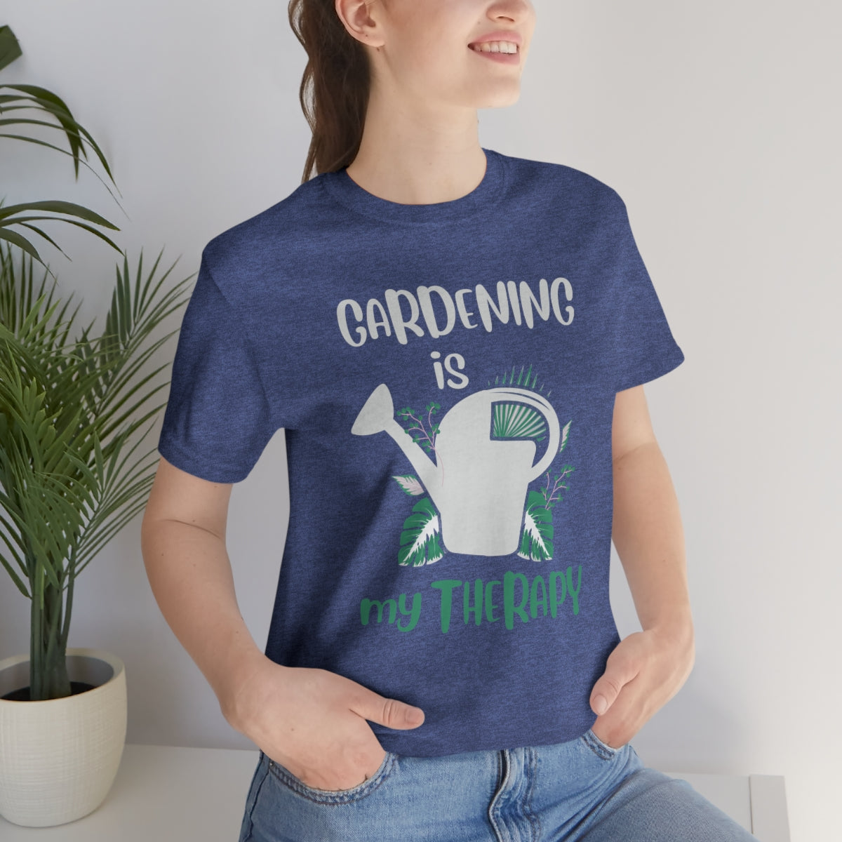 Gardening is My Therapy (Water) - Unisex T-Shirt