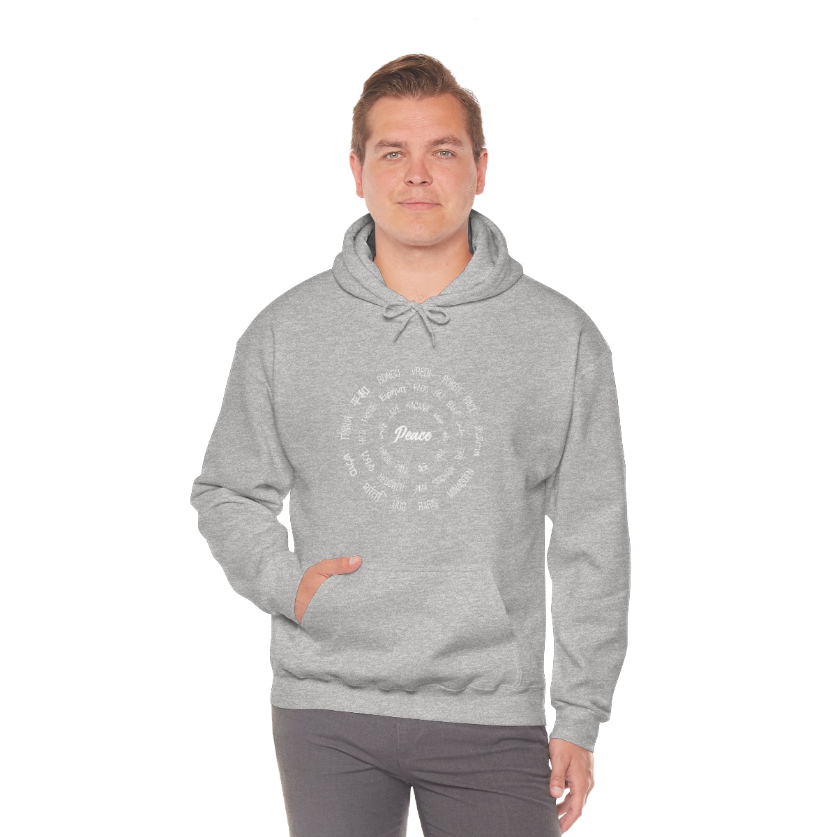 Peace - Unisex Heavy Blend™ Hooded Sweatshirt