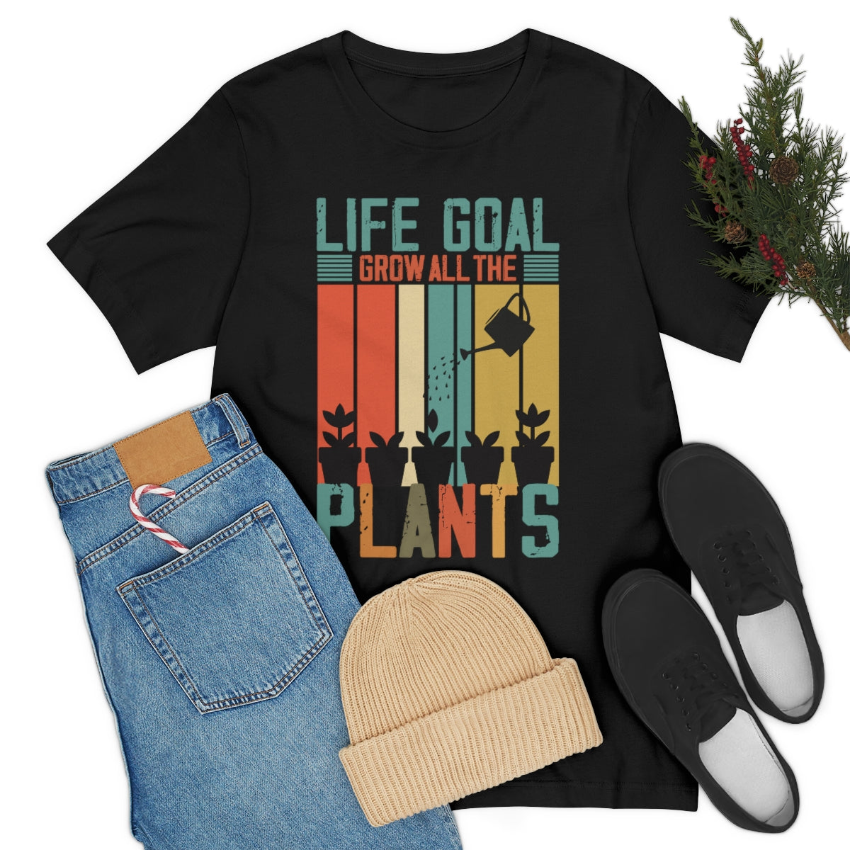 Life Goal Grow all the Plants - Unisex T-Shirt
