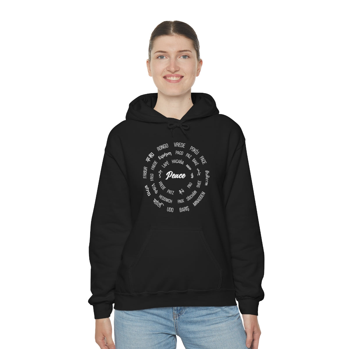 Peace - Unisex Heavy Blend™ Hooded Sweatshirt