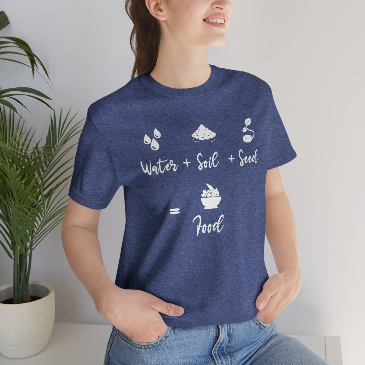 Water Soil Seed Food - Unisex T-Shirt