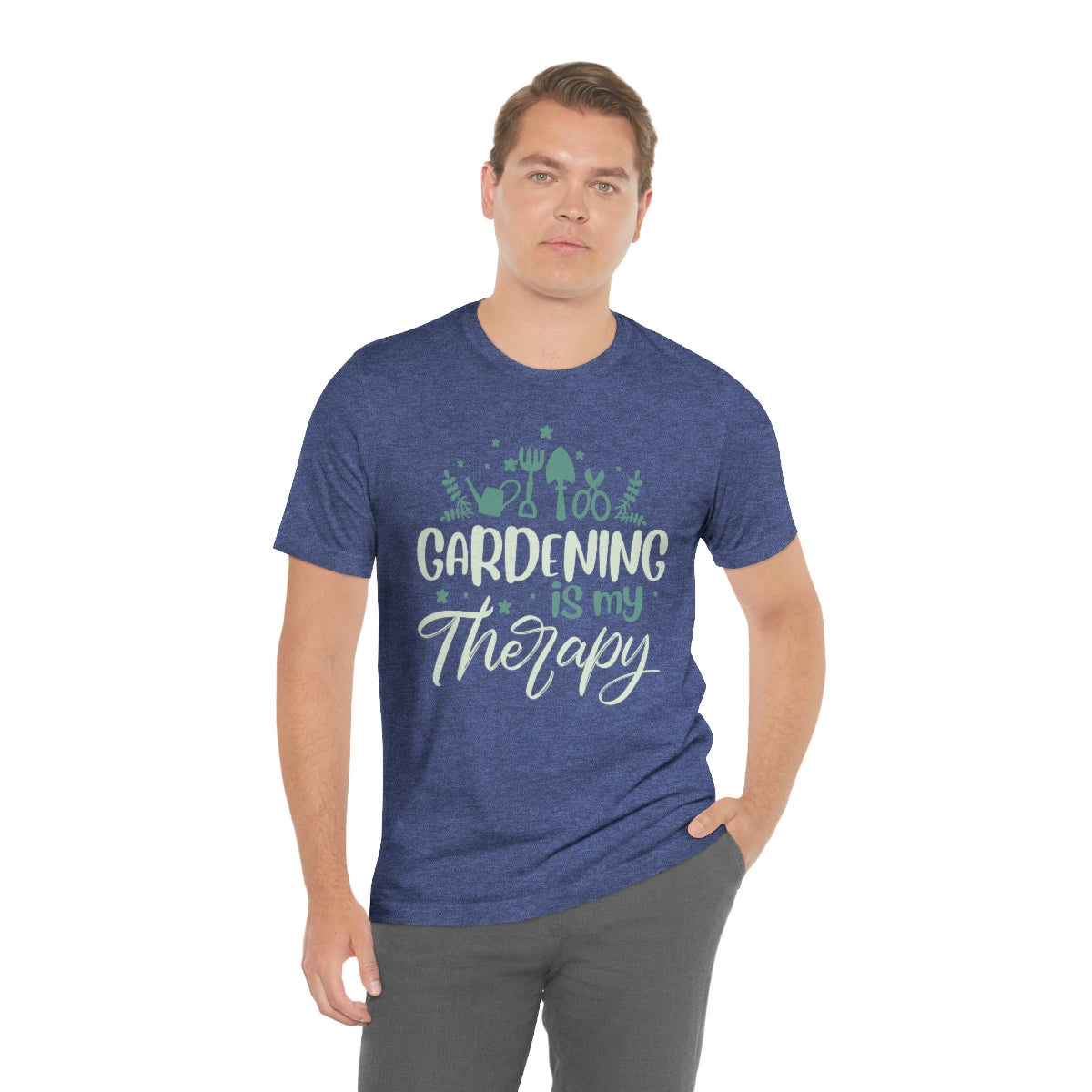 Gardening is My Therapy (Tools) - Unisex T-Shirt