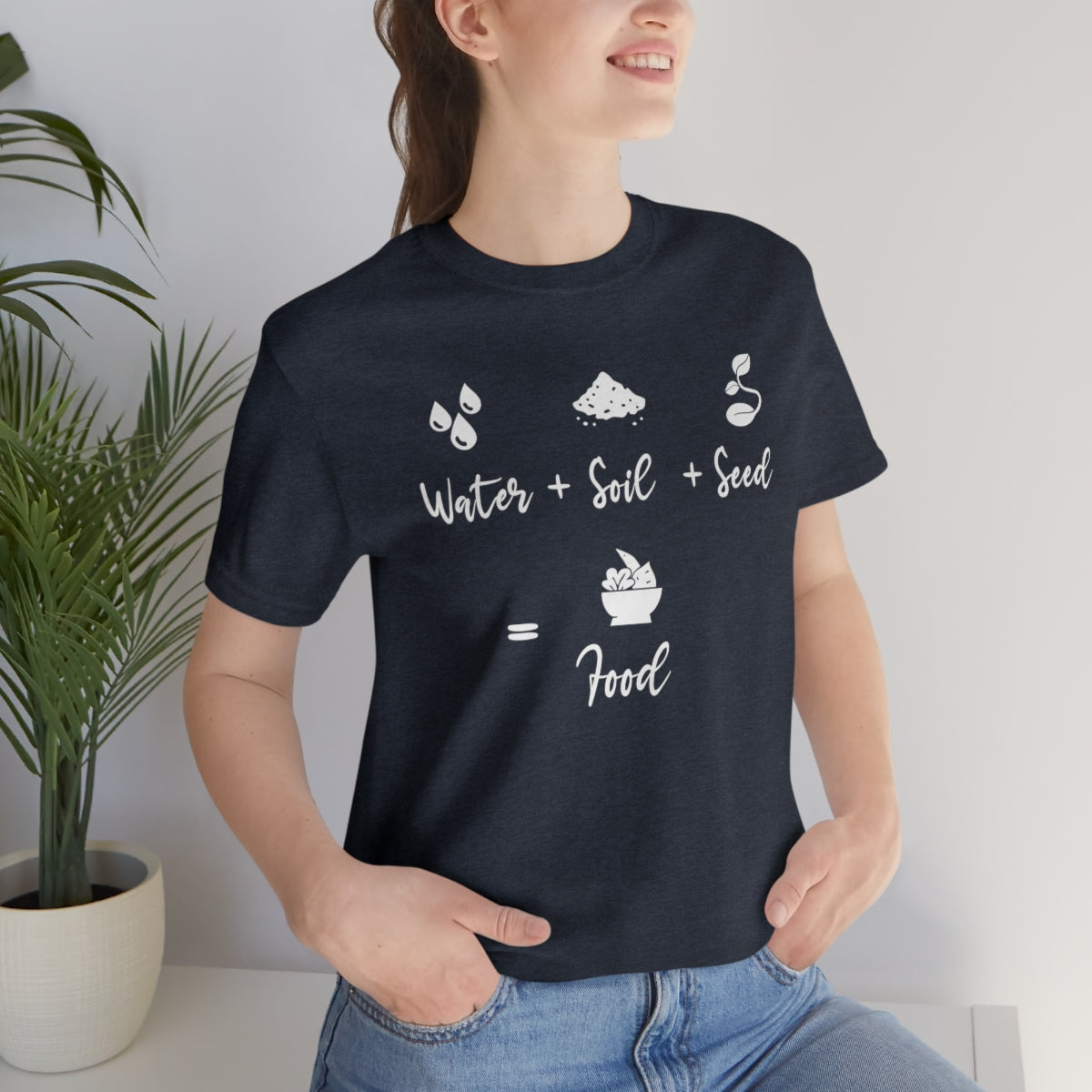 Water Soil Seed Food - Unisex T-Shirt