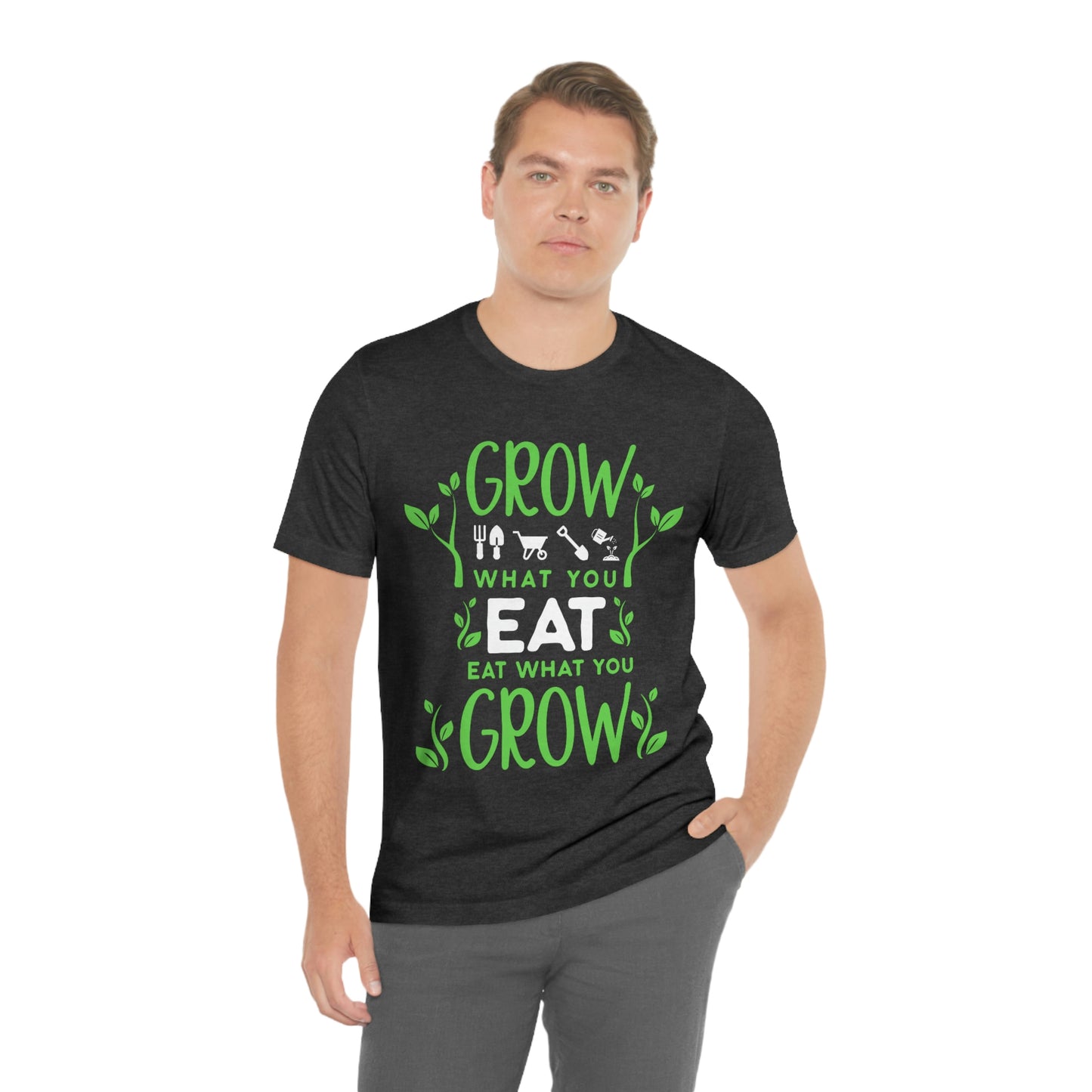 Grow Eat Grow - Unisex Jersey Short Sleeve Tee