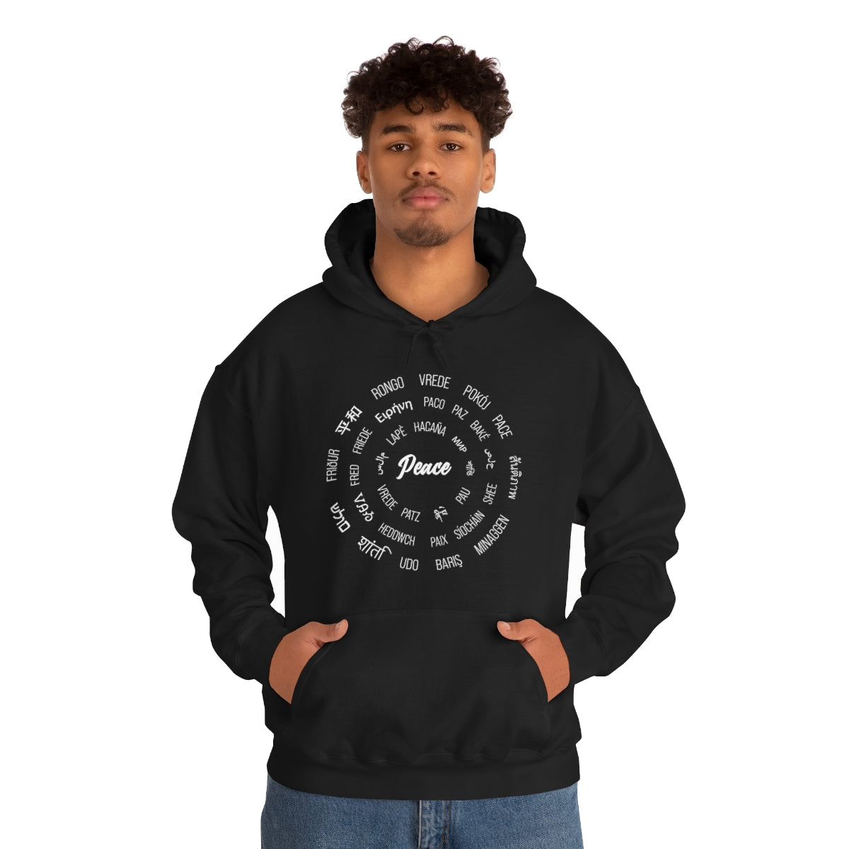 Peace - Unisex Heavy Blend™ Hooded Sweatshirt