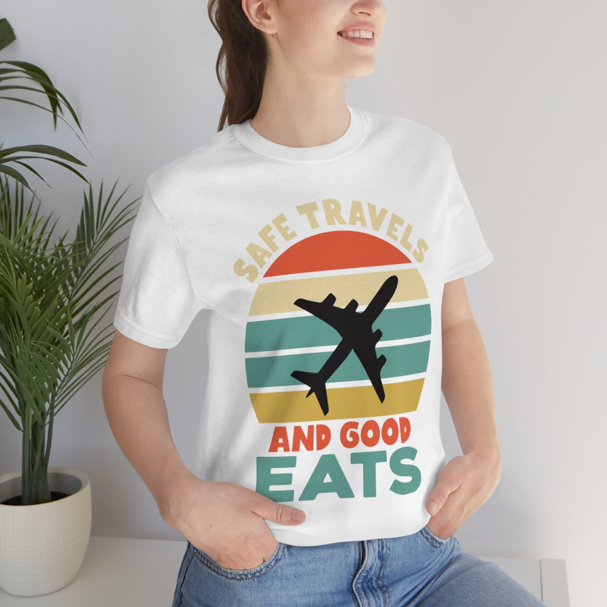 Safe Travels and Good Eats - Unisex T-Shirt
