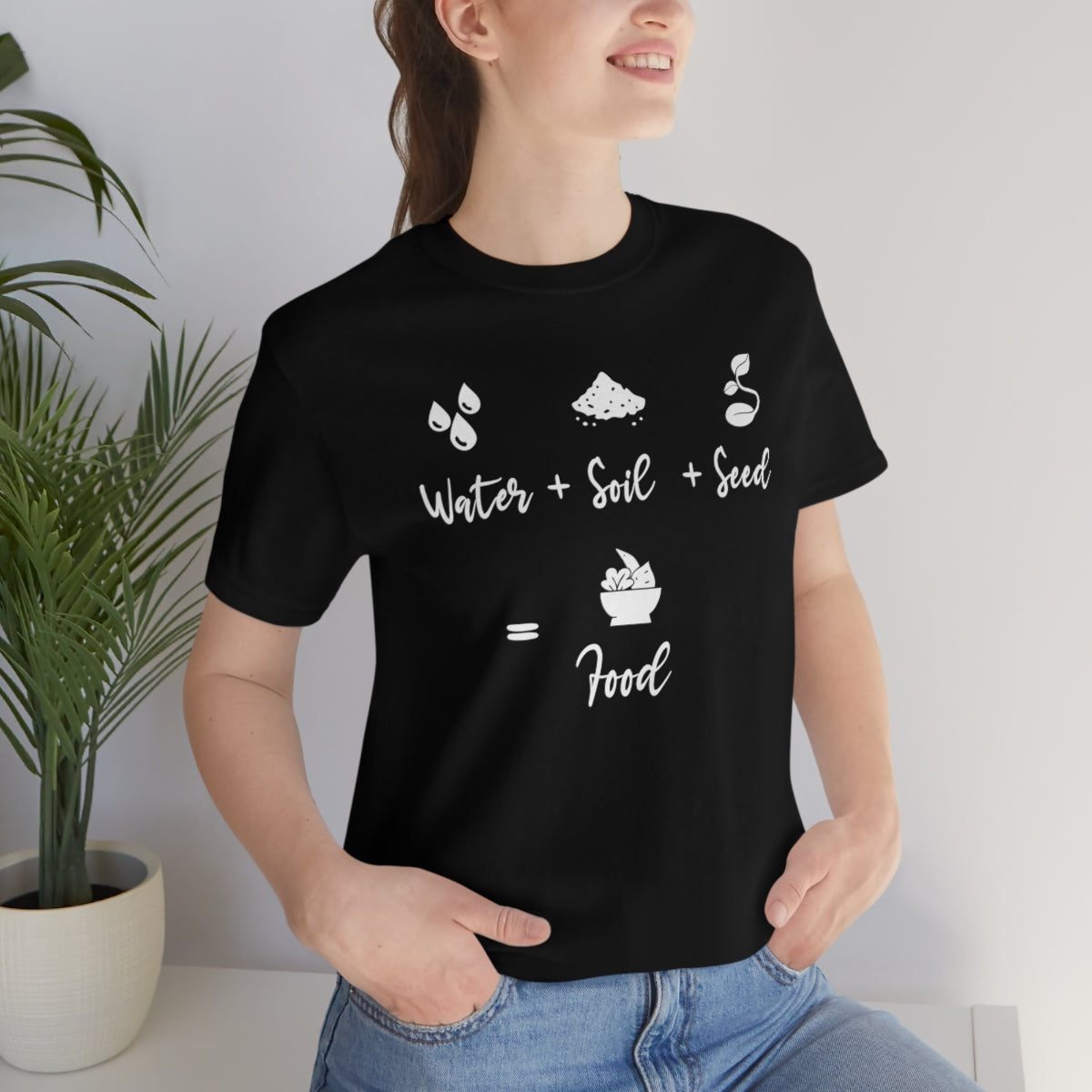 Water Soil Seed Food - Unisex T-Shirt